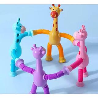 GIRAFA TUBO FLEXÍVEL COM LUZES + VENTOSA