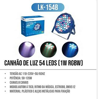 CANHAO LED PARA FESTA COM 54 LEDS
