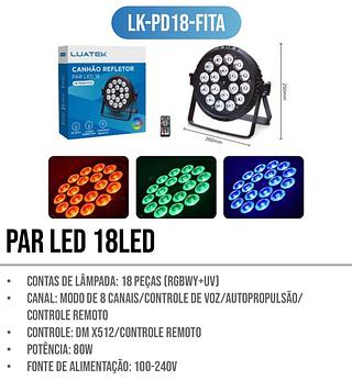 CANHÃO REFLETOR DE LED 18 ONISTEK