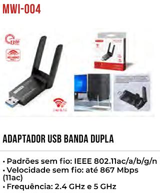 APATADOR USB BANDA DUPLA TOMATE