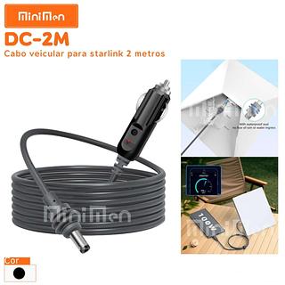 CABO VEICULAR PARA STARLINK 2 METROS MINIMEN