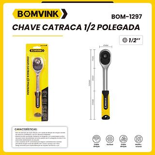 CHAVE CATRACA 1/2 POLEGADAS BOMVICK