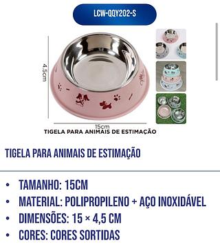 TIGELA PARA ANIMAIS DE ESTIMACAO LUATEK