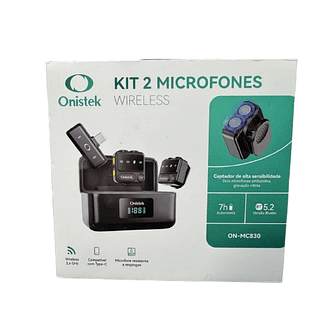 KIT DE MICROFONES DE LAPELA WIRELESS ONISTEK