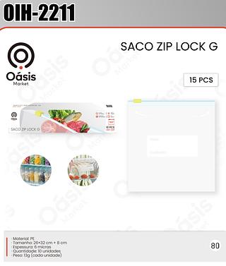 SACO ZIP LOCK G 10PCS OASIS MARKET