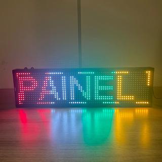 PAINEL DE LED 70 X 20 LELONG COLORIDO