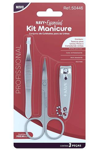 KIT MANICURE NAVY+CARE