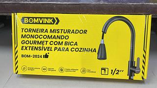 TORNEIRA MISTURADOR MONOCOMANDO GOURMET BOMVINK
