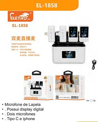 MICROFONE SEM FIOS ELETRO MEX