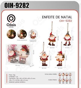 ENFEITE DE NATAL OASIS MARKET