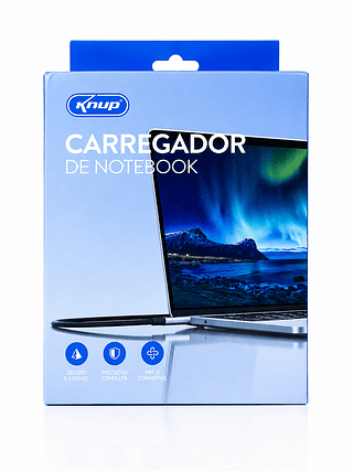 CARREGADOR DE NOTEBOOK KNUP
