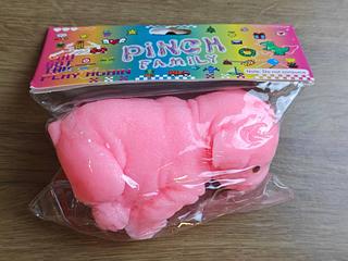 SQUISHY BALL DOG PINCH FAMILY REF:ANB010
