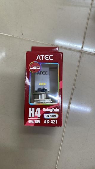 LAMPADA LED PARA FAROL H4 DE MOTO 12V / 35W ATEC