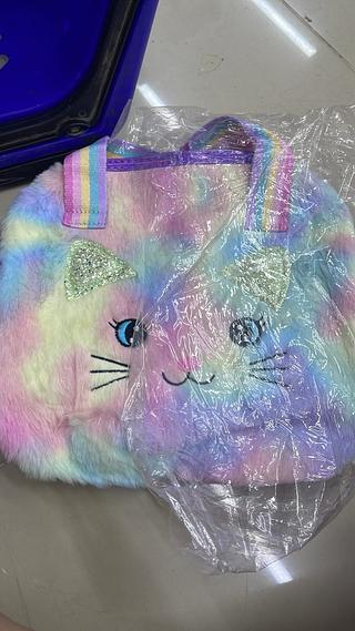 BOLSA INFANTIL DE PELÚCIA BRASWEI