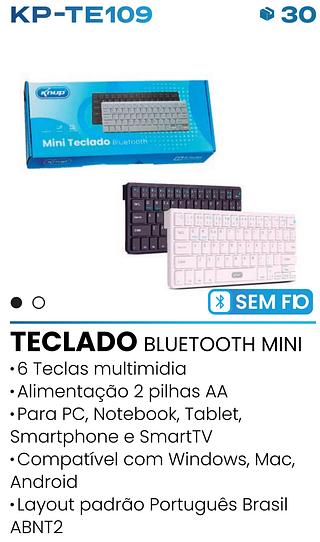 MINI TECLADO BLUETOOTH KNUP
