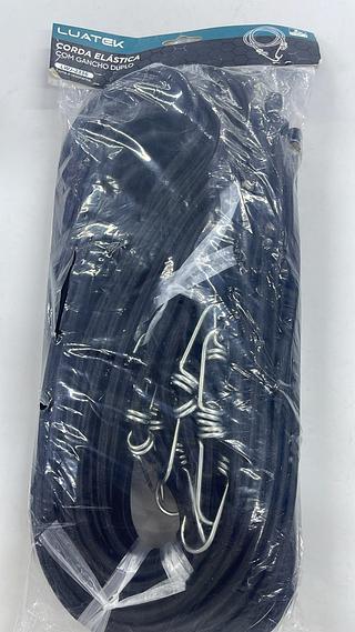 CORDA ELASTICA COM GANCHO DUPLO 3M MADE BASICS