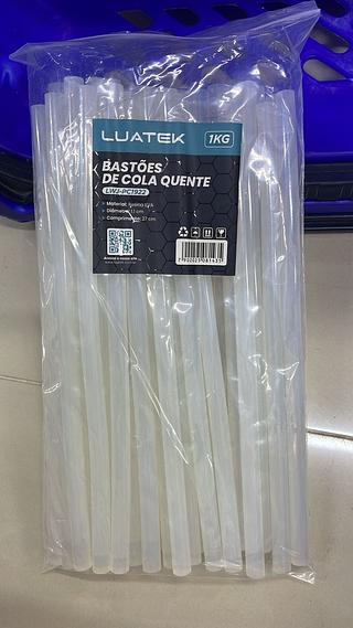 BASTÕES DE COLA QUENTE 27CM 1KG 42PCS LUATEK