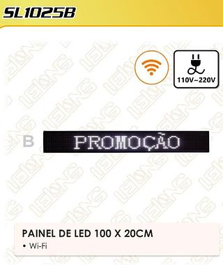 PAINEL DE LED 100*20CM LELONG